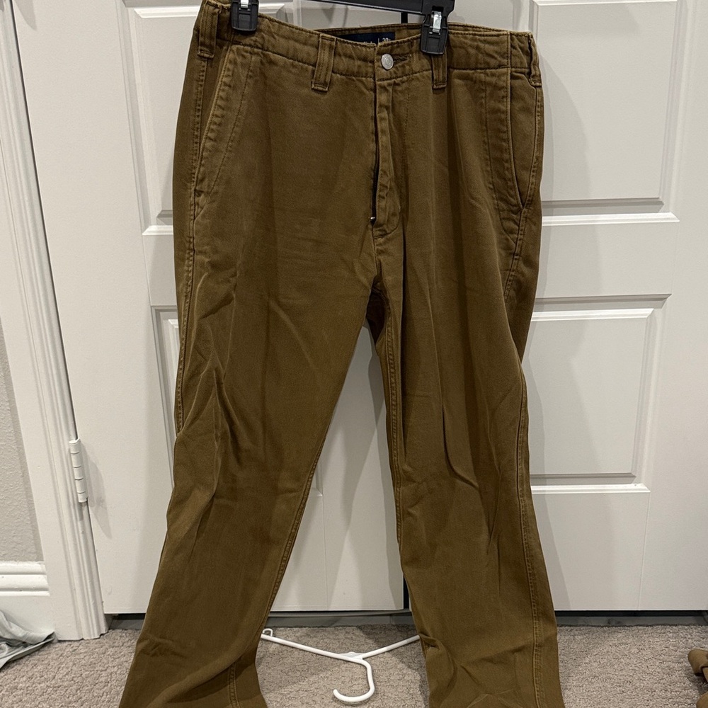 A&F 90’s Loose Men’s khaki jeans in 30x30